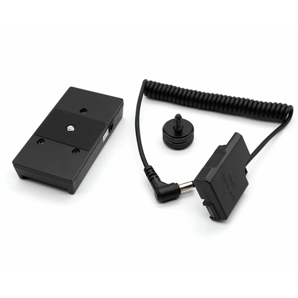 EN-EL14 Dummy Battery for Nikon D3100 D3500 D5500 D5600 P7800 etc. EP-5A DC Coupler + NP-F970 Battery Mount Plate Full Decoding