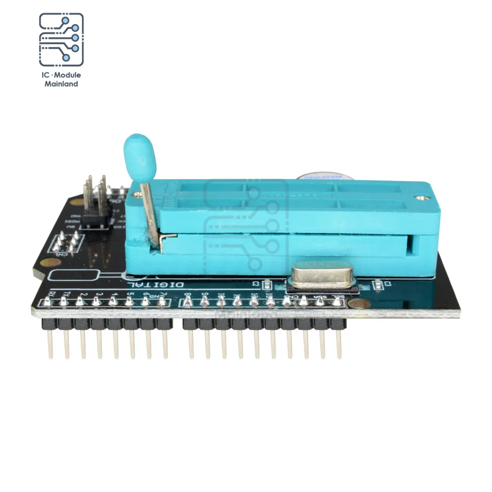 AVR ISPUniversal 프로그래머 확장 보드 쉴드 버닝 부트 로더, Atmega 328p 모듈, Arduino R3 용 LED 표시기 포함