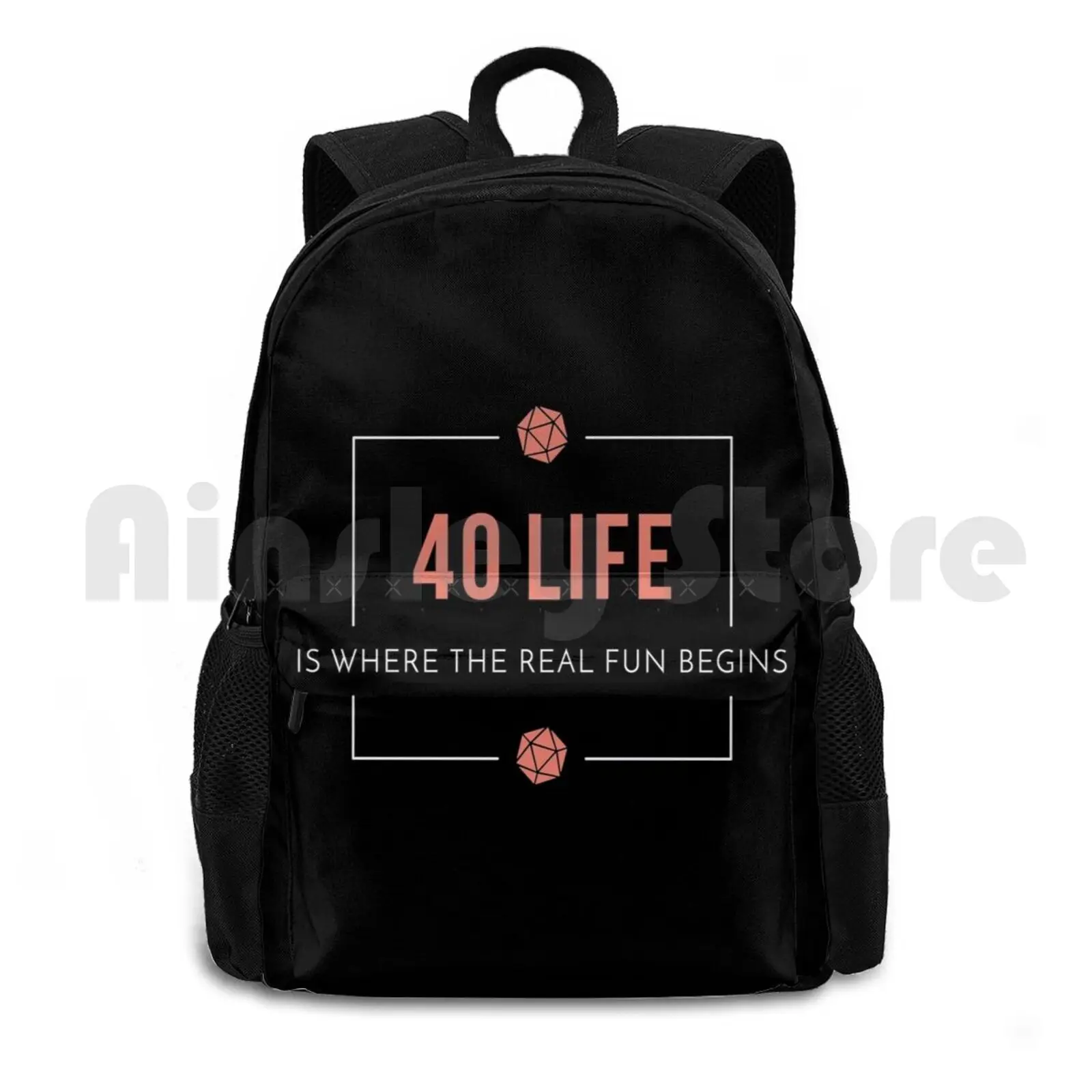 

40 Life-Commander наружный походный рюкзак для верховой езды альпинизма спортивная сумка Magic Archetype смешной Edh Commander 40 Life Forty