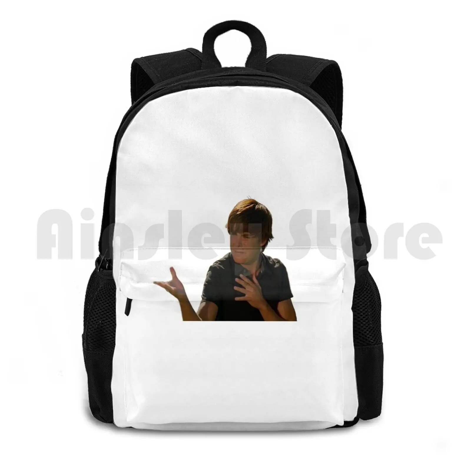 

Troy Bolton Bet On It Outdoor Hiking Backpack Riding Climbing Sports Bag Troy Bolton Troy Bolton High School High School