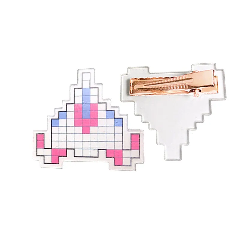 Anime Danganronpa Chiaki Nanami Hair Clip Super Dangan Ronpa Girls Cute Plane Hairpin Props Cosplay Accessories 3.5*3.5cm