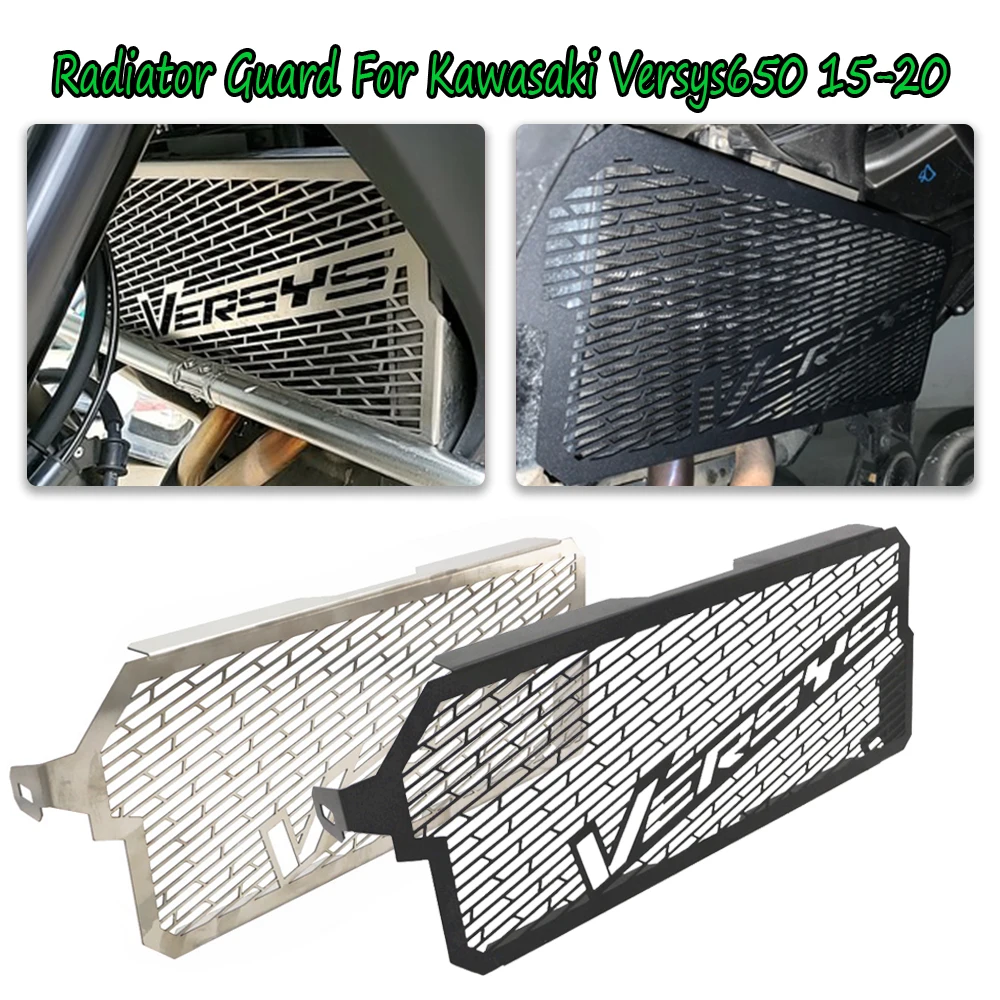 

Motorbike Parts For VERSYS 650 Versys650 2015-2023 2018 2020 2021 2022 2023 Radiator Guard Protective Cover Grill Protector