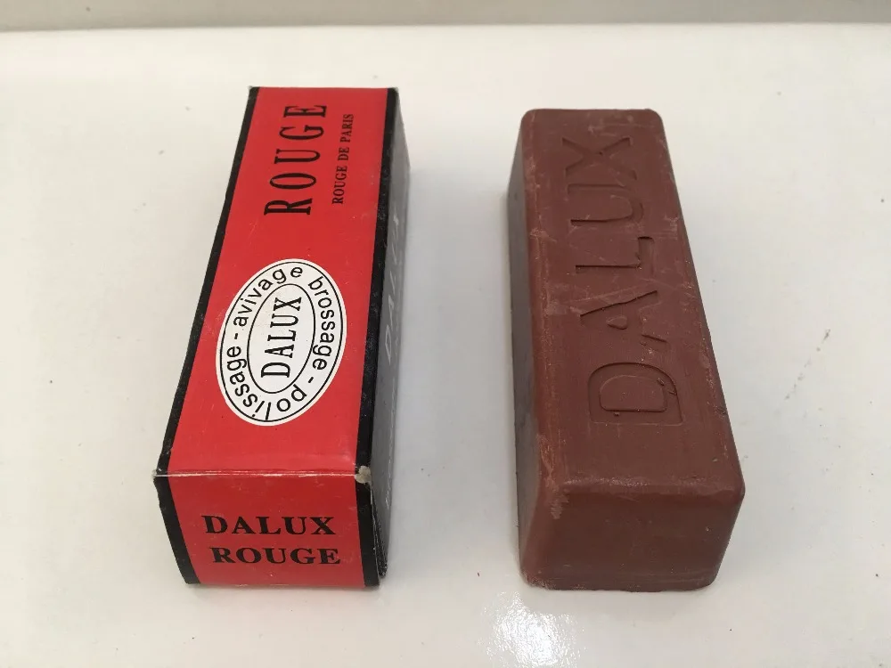 Cera lucidante RED ROUGE diamsterdam gioiellieri smalto rosso lucidatura gioielli in oro lucido