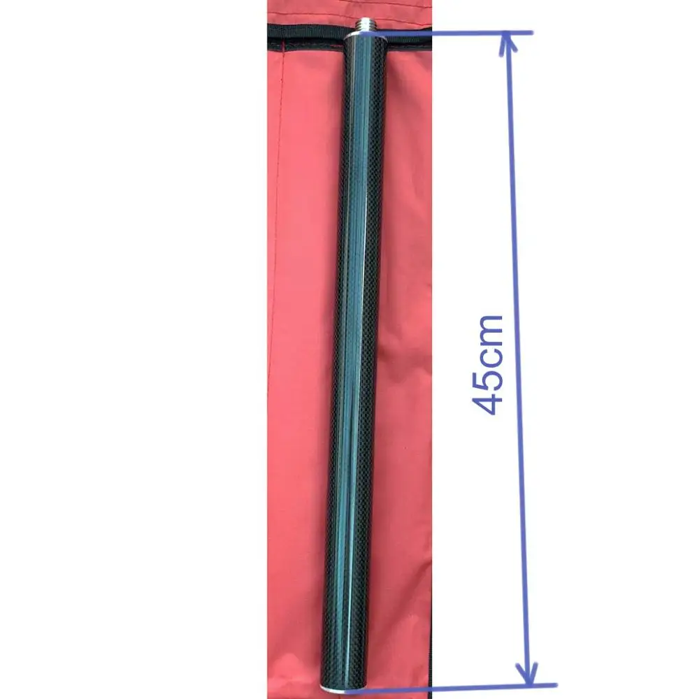 survey pole , 1.8M length GPS , PRISM POLE , carbon fibre  pole , GPS GNSS RTK SURVEYING TYPE,  4 pcs poles, 5/8x11 thread