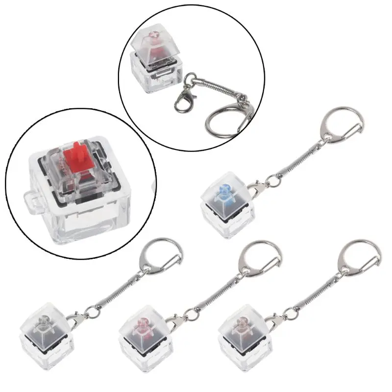 Gateron MX Mechanical Keychain For Keyboard Switches Tester Without LED Light Stress Relief Gifts