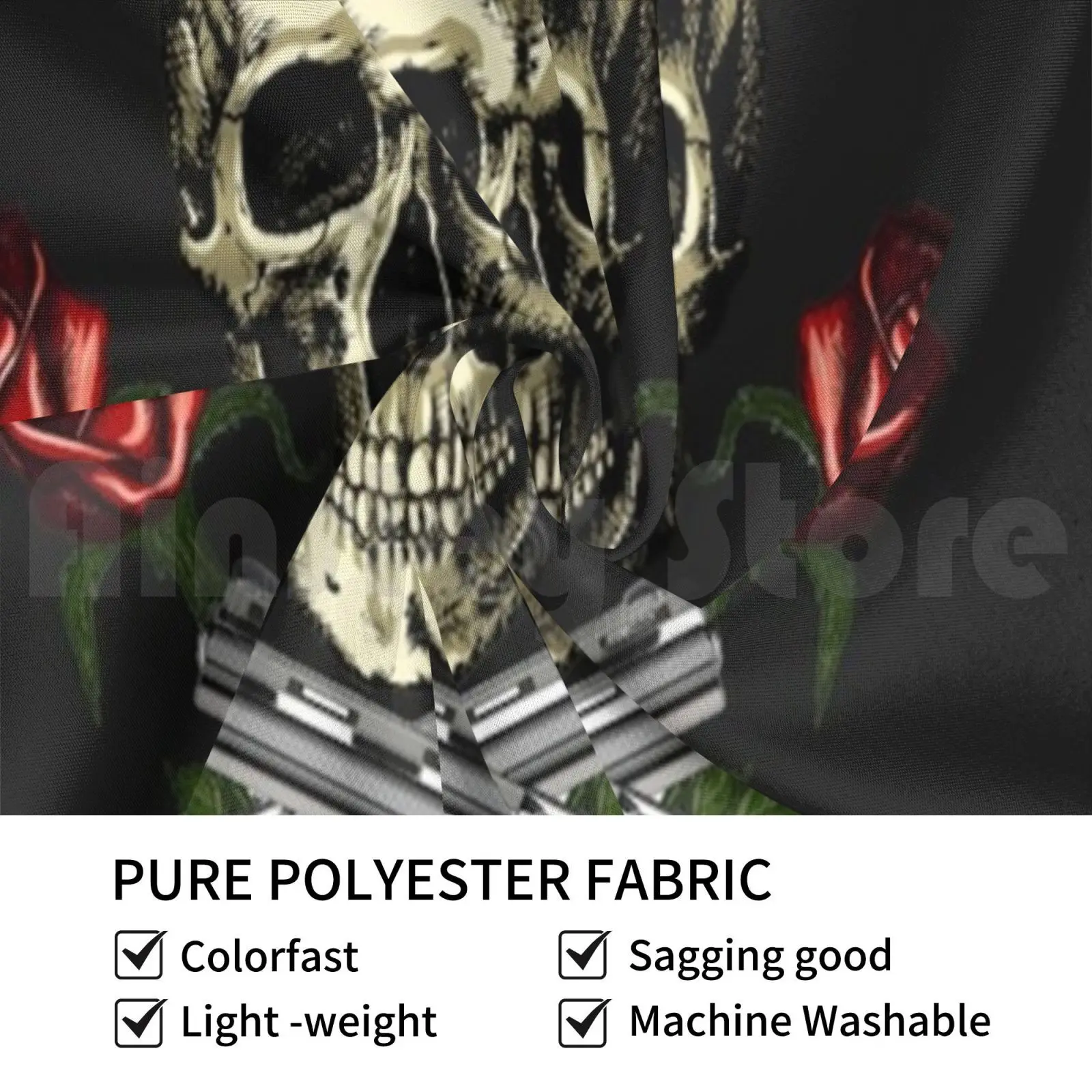 Gun's By Abel2017 بنادق نسيج مخصصة Guns N Roses Hard Axl Rose Slashizzy Stradlin Duff Mckagan