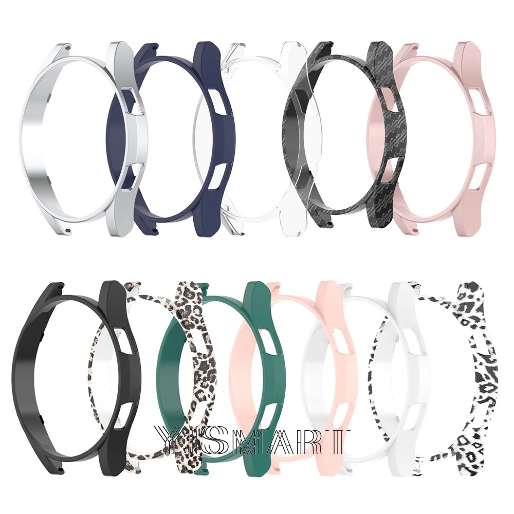 นาฬิกาสำหรับ Samsung Galaxy 4 40มม.44มม.PC ป้องกันกรณีเปลือกกันชนสำหรับ Galaxy Watch4อุปกรณ์เสริม