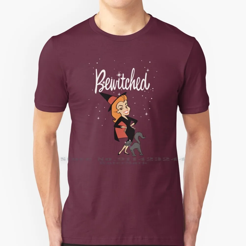 Bewitched Shirt Sticker , Poster , Mask 100% Cotton T Shirt Bewitched Tv Samantha Endora Darrin Darren Montgomery 70s Dick York