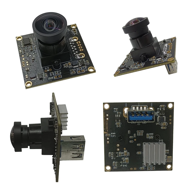 1 PÇS/LOTE 4K HD 60 Quadros Industrial-grade 8 Milhões de Pixels Módulo de Câmera Grande-angular Micro-distorção Personalizado Por IMX317