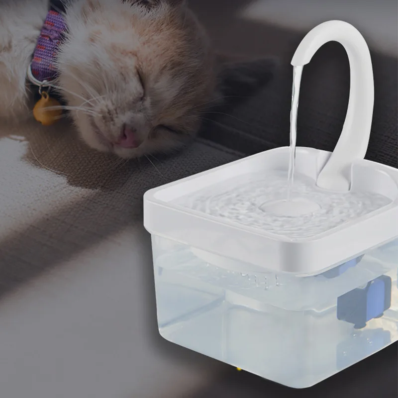 Automatic Drinking Water Fountain for Pets, Circulating Dog Dispenser, Kitten Drinker, Cats Feeding Bowl, Silent Filtration Pump