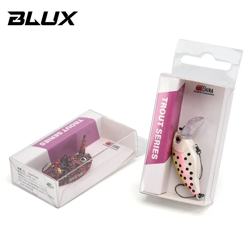 BLUX 35MM 2.2G Crankbait Floating Fishing Lure Shallow Freshwater 1-2ft Wobbler Artificial Hard Plastic Trout Bait Crank Tackle