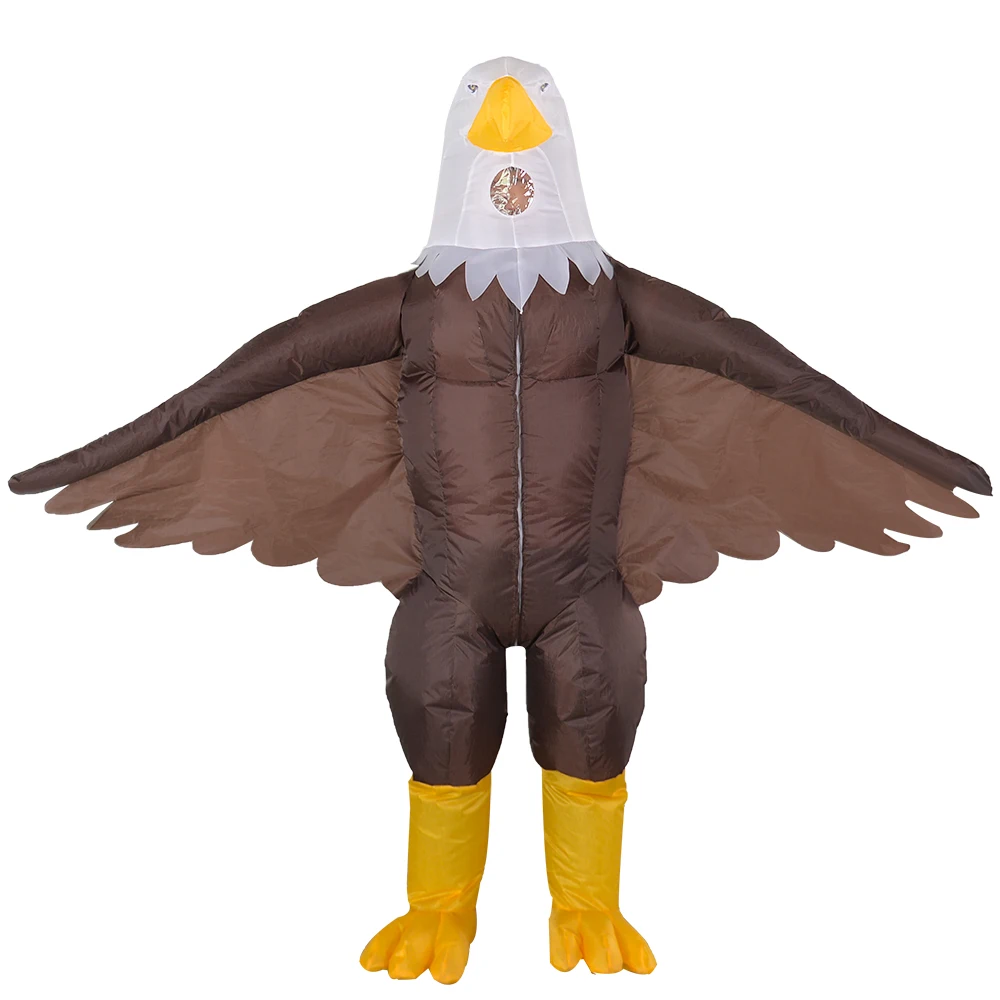 Inflatable ชุดคอสเพลย์ Mascot Eagle Full ชุดเครื่องแต่งกายผู้ใหญ่การ์ตูนชุดสูทชุดแฟนซีสำหรับ Carnival