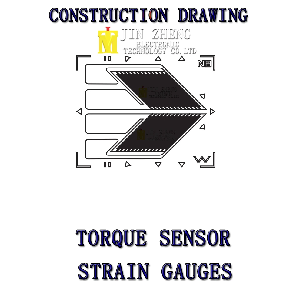 1PCS/LOT high-precision half bridge strain gage BF350-2HA-C 350 ohm / shear stress torque strain gauge belt Enamelled wire