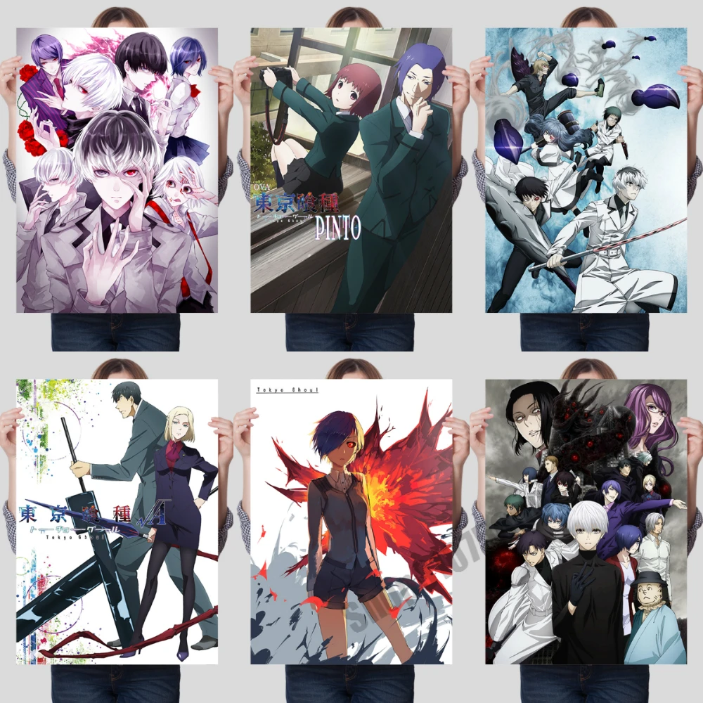 Canvas Painting Tokyo Ghoul Kinki Ken Dongxiang Anime Wall Art Home Decoration Posters and Prints Pictures for Living Room Decor