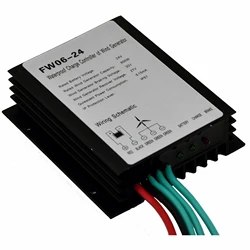 300W/600W 12V/24V PWM Auto Brake Wind Charger Controller Regulator For Residential Wind Turbine Home Use