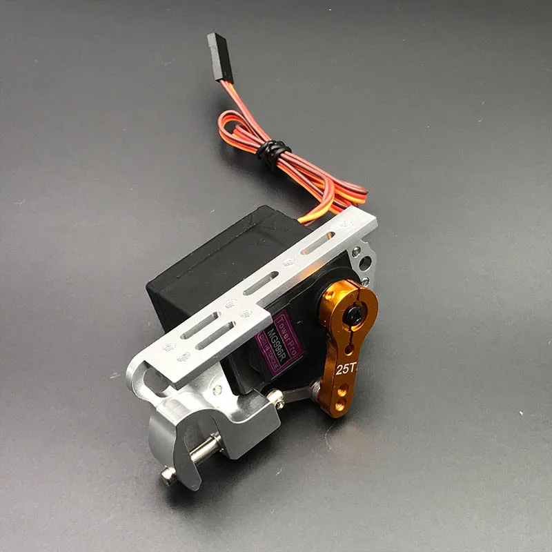 Servo Parabolische Schakelaar Apparaat Luchtvoertuig Gooi Apparaat Tarot Dispensers Met Servo Arm Voor Afstandsbediening Auto Drone MG996