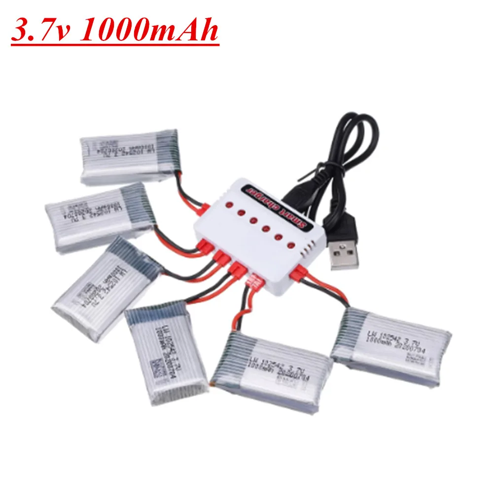 3.7V 1000mAh 102542 Lipo Battery for Syma X5HC X5HW X5UW X5UC RC Quadcopter Drone Spare Parts