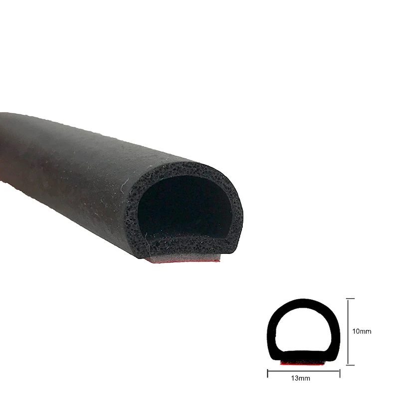 2meters P Type Car Door Rubber Sealing Strip Weatherstrip Edge Trim Noise Insulation шумоизоляция для автомобиля