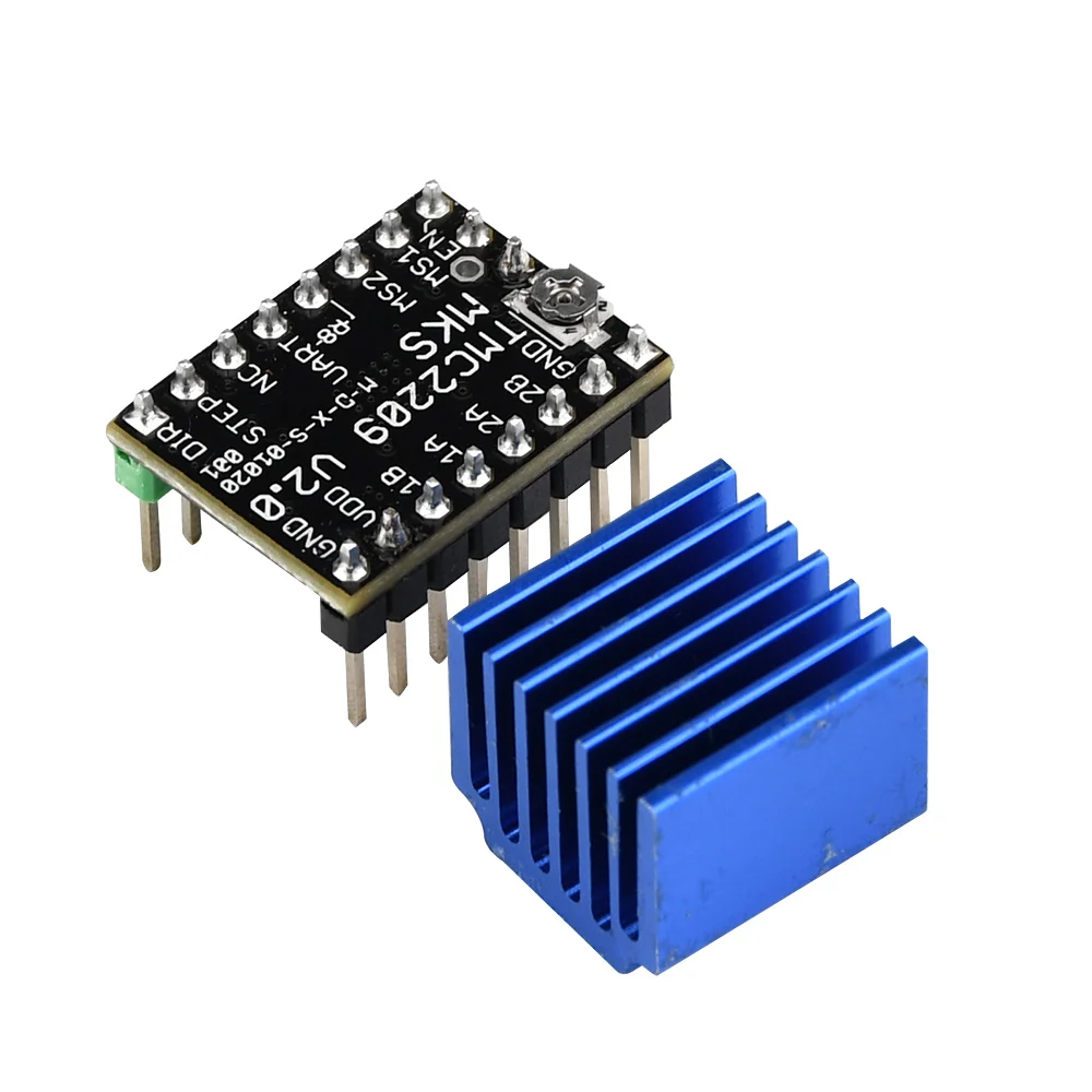 

MKS TMC2209 2209 Stepper Motor Driver StepStick 3d Printer Parts 2.5A UART Ultra Silent For SGen_L Gen_L Robin Nano