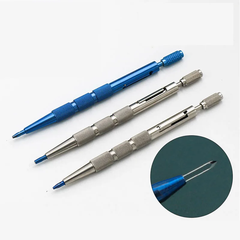 Fengyu Artificial Gem Knife Eye Surgery Equipment Hair Planting Knife Hairline Species Spear-Type Single Side Cutter Head