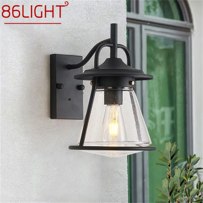 

86LIGHT Outdoor Wall Sconces Lamp Classical LED Light Waterproof Home Decorative For Porch