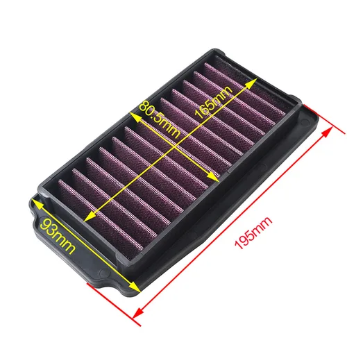 Imagen 2 del producto Filtro de aire de alto flujo para motocicleta, piezas para SUZUKI GW250 Inazuma 250 GSX-R250 GSXR250 L3 GSX-R250 GSXR GW 250 13780-48H00-000