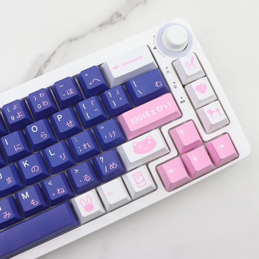 Teclas de subcama para interruptores MX FL980, Teclado mecánico gmk, tecla de perfil Cherry, tema GMK-KEY Dreaming Girl, PBT Dye