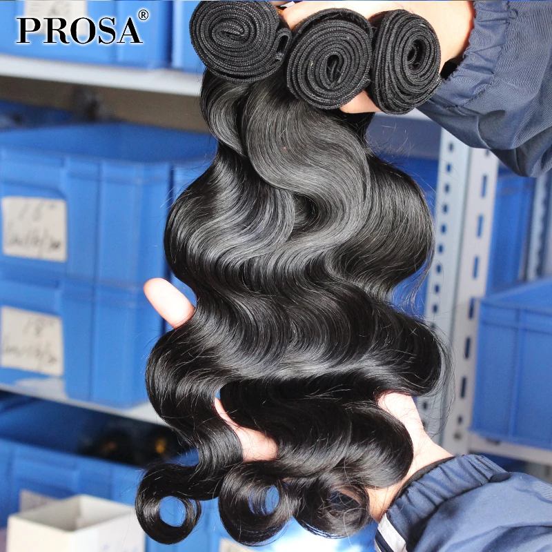 Human Hair Single Bundles Weaving Smooth Body Wave Brazilian 4 Human Braiding Hair Weave Body Wave 3 Bundles Deals With Closure