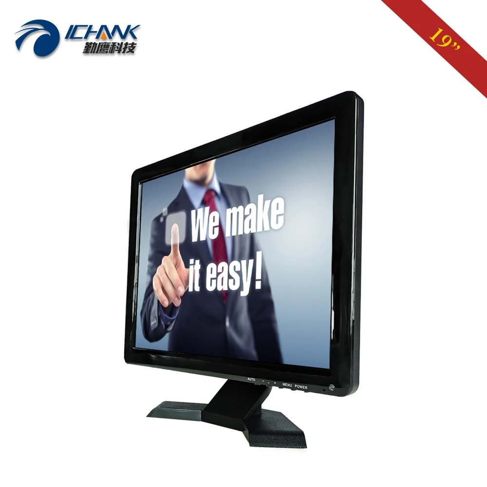 Monitor para computador, tela de toque, hdmi, 1280x1024, polegadas, equipamento médico industrial