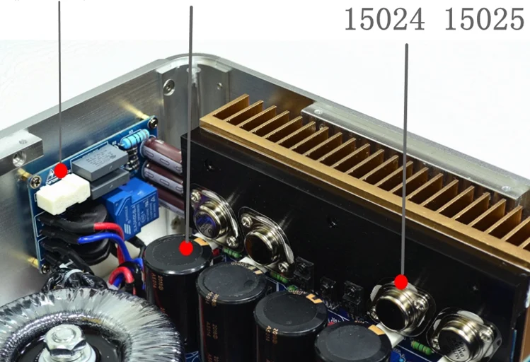 مضخم صوت A30W من الفئة A HiFi 2.0 بقدرة 200 وات * 2 أمبير منزلي مع جهاز تحكم عن بعد