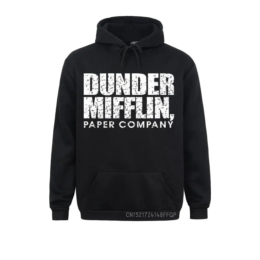 Dunder Mifflin Paper Company Pullovers Group Men's Sweatshirts Brand New Pocket Harajuku Coat Hoodie For Men Winter