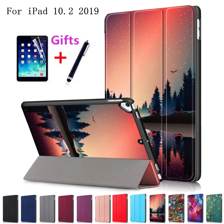 

Case For iPad 10.2 2021 9th Generation A2602 A2603 A2604 Smart Cover Funda Magnetic Folding Stand Cover for iPad 7 8 9 10.2 case