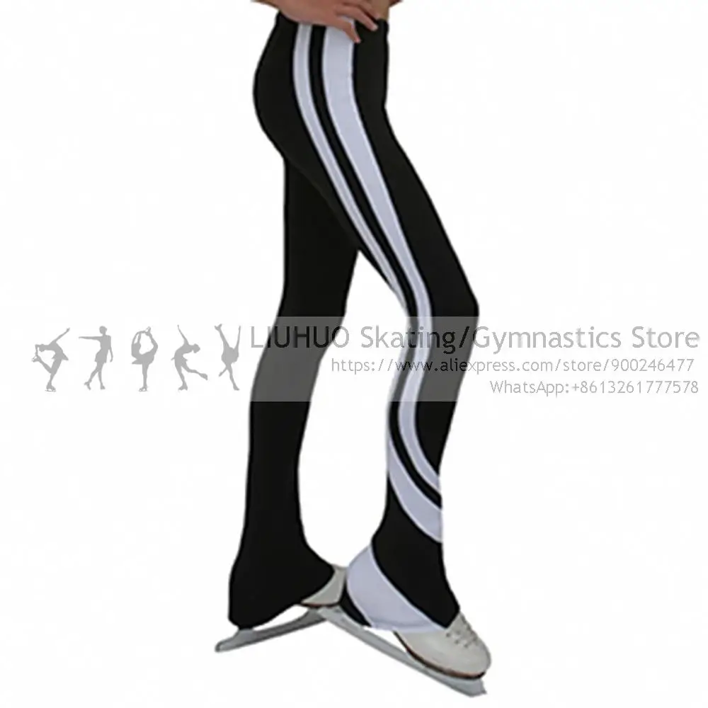 

Ice Skating pants Women Girls 2020 New design Warm fleece Adult Children Skate Training leggings Women Skiing skating Trousers