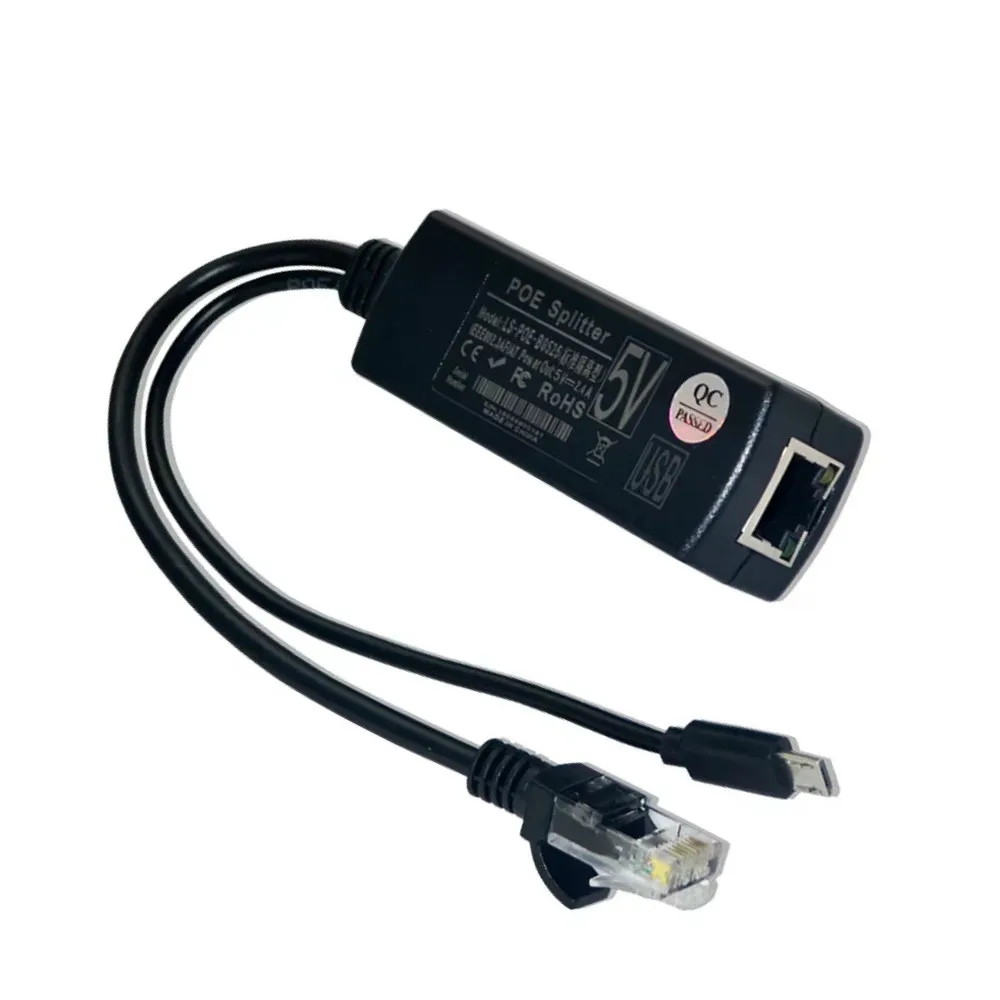 ESCAM 5V POE Splitter For IP Camera