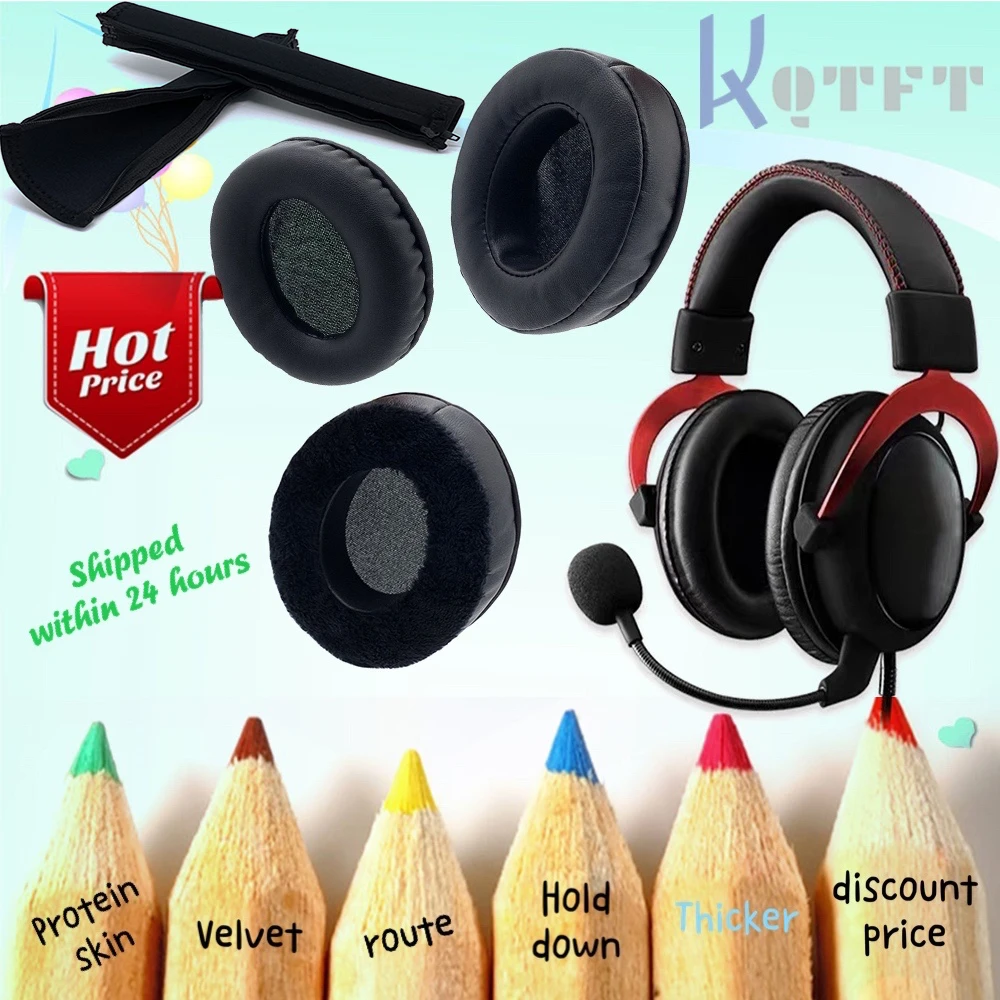 Earpads Velvet Replacement Parts for EDIFIER W820bt W-820bt Headset Bumper Headband Earmuff Cover Cushion