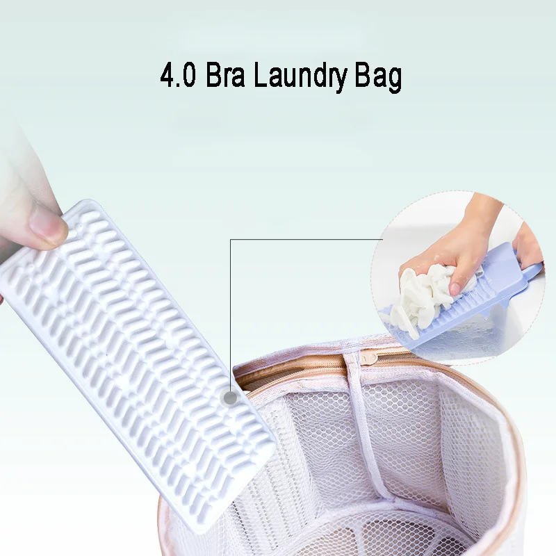 New Style Bra Bag Laundry Bag Special Net Bag for Washing Underwear Protection Bra Cylindrical Laundry Bag