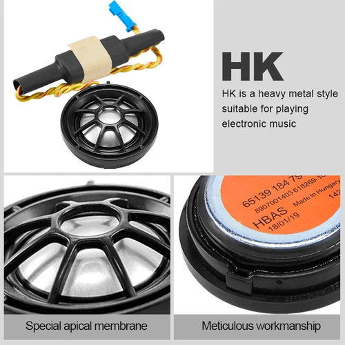 Imagen 2 del producto Panel de puerta agudos Tweeter para BMW F48 F39 F25 F26 F15 X5M F85 F16 X6M F86 G01 X3M F97 G02 X4M F98 G05 G06 G07 altavoces de bocina