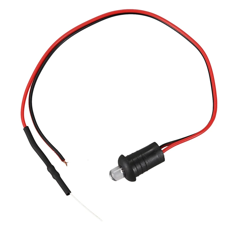 Luz Led intermitente para salpicadero de coche, alarma falsa, 12V