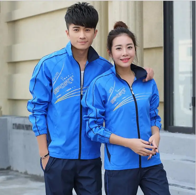 Large Size soft Fabric Clothing youth trend outdoor recreation Suits Men Women sports couple Uniform School square dance apparel