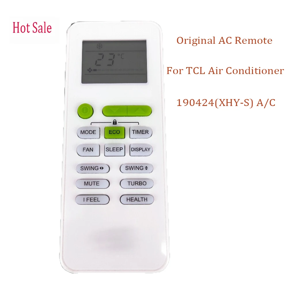 Oryginalny pilot AC do zdalnego sterowania klimatyzatorem TCL 190424(XHY-S) A/C Fernbedienung