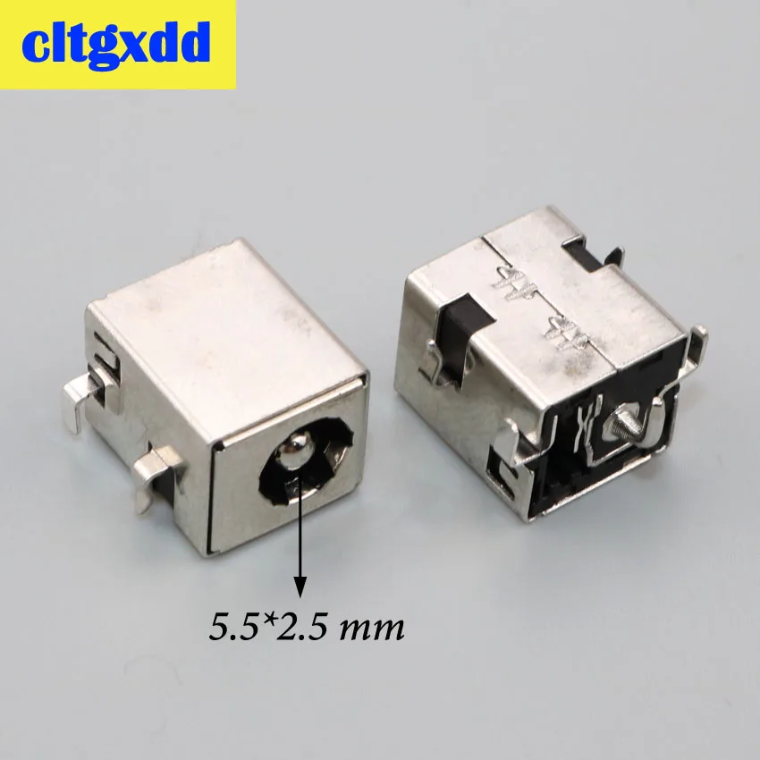 

cltgxdd 2-10pcs 5.5*2.5MM pin Laptop DC power Jack port socket connector For ASUS K53E K53S K53SD K53SV DC power port female