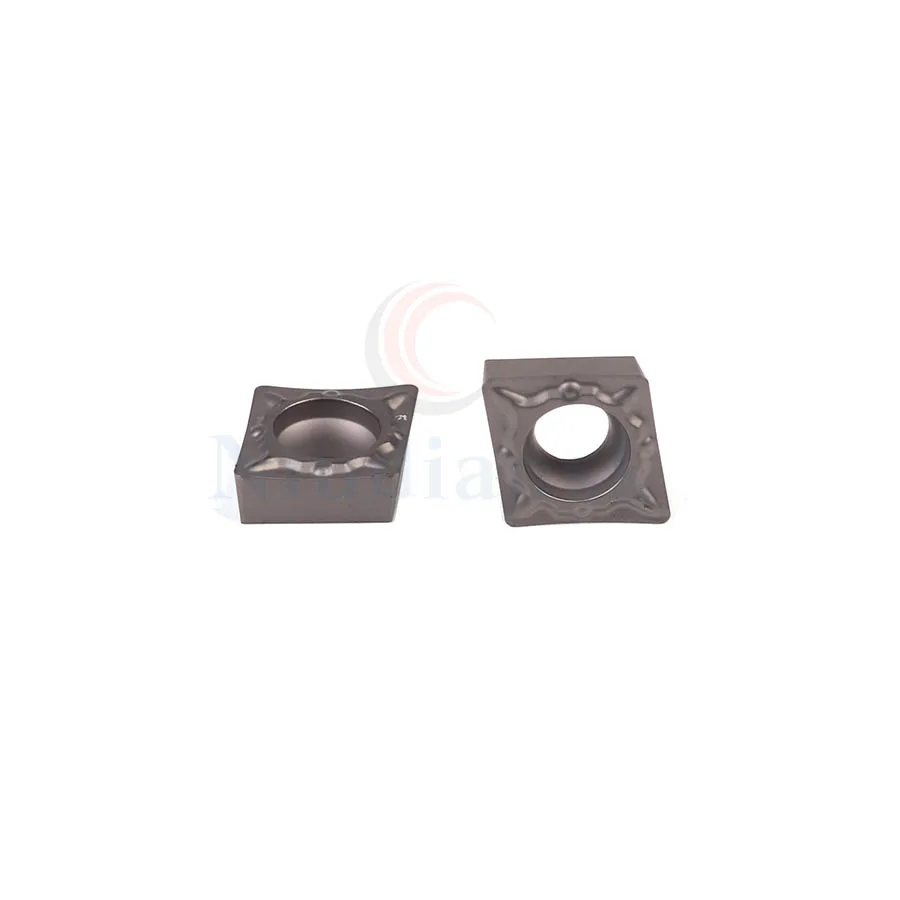 10pcs CCMT060204-FG LF90 High-quality cermet cutting blades CNC lathe processing tool Hard alloy wear-resistant insert For steel