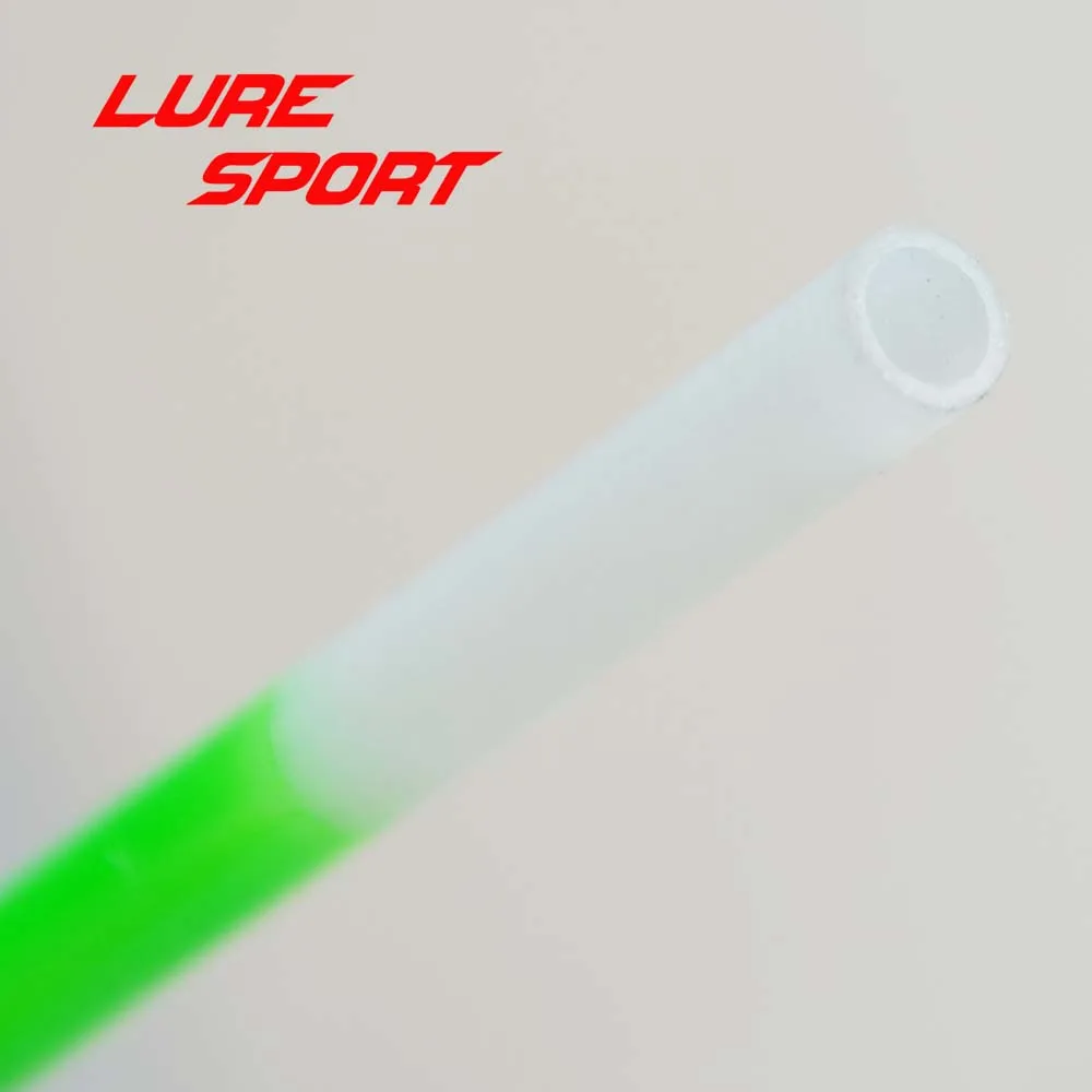 LureSport 2 set Transparent Hollow GlassFiber 1.2m 3sections1.4m 4sections UL blank Rod building components Repair DIY Accessory