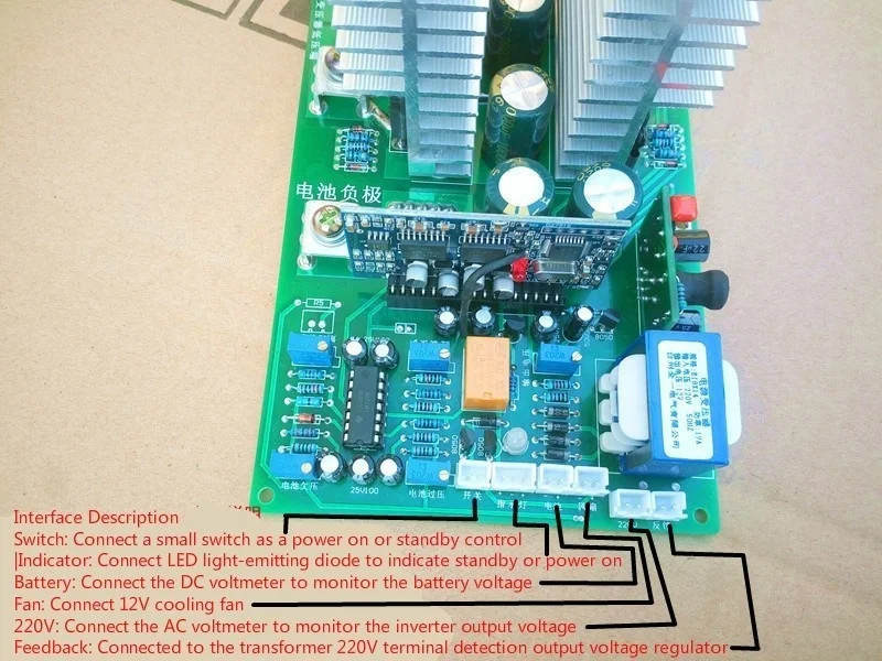 Imagem -02 - Placa Principal de Circuito Impresso Placa de Circuito Pcb de 12v 24v 36v 48v 60v 72v