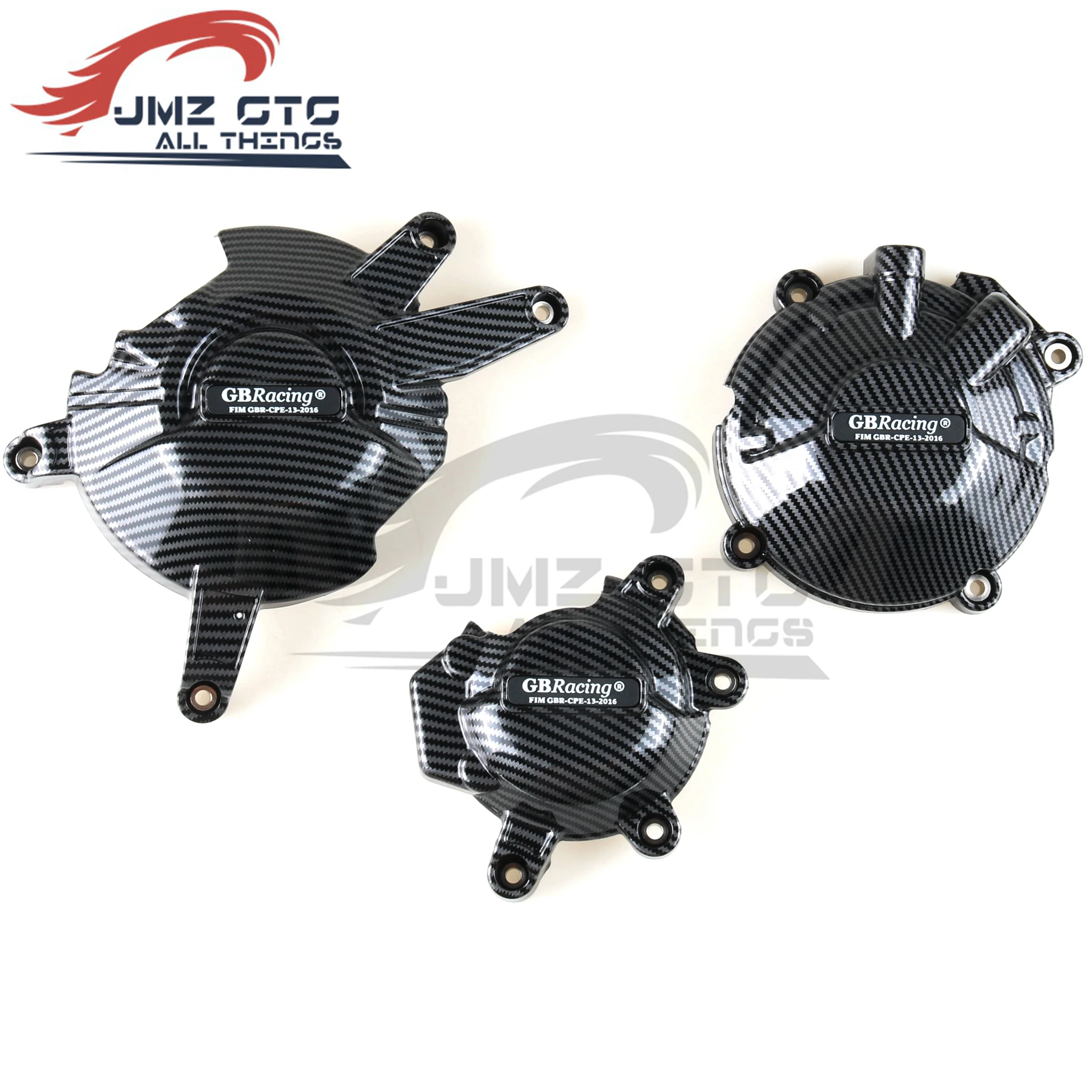 

Motorcycles Engine Cover Carbon fiber appearance Protector Set Case For HONDA CBR650F CB650F CBR650R CB650R