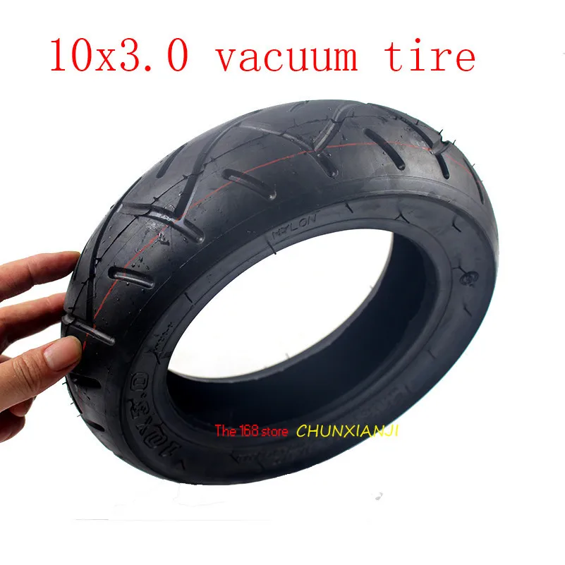 Lightning Shipment 10*3.0  Electric Scooter Tubeless Vacuum Tire 10x3.0   Tyre 10 Inch Widening and Thickening