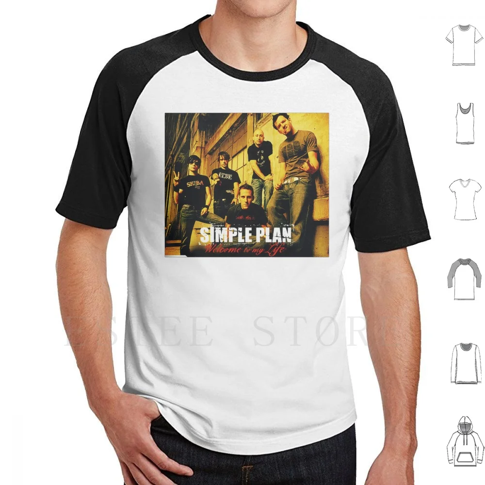Discount New-Design Album T Shirt Print Cotton Simple Plan Band Simple Plan Sale Simple Plan Galaxy Simple Plan Popular Simple