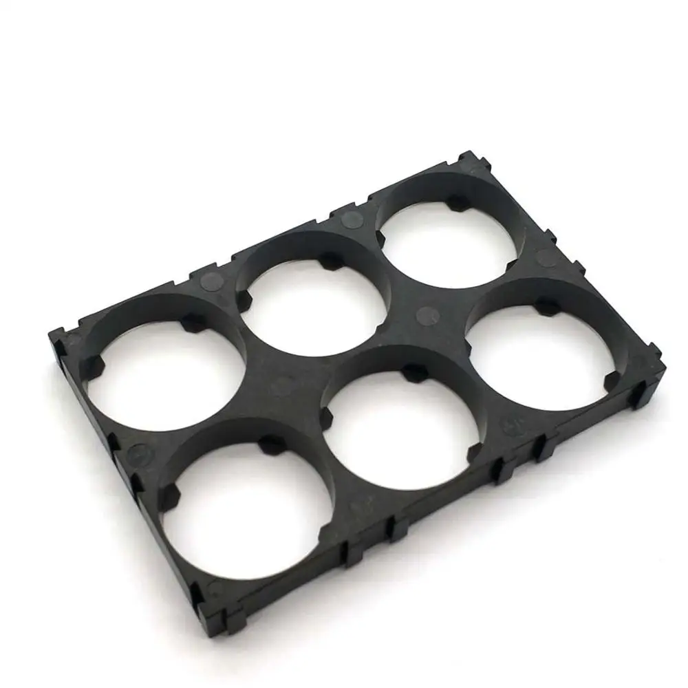 32650 Battery Bracket 2 X 3 Battery Holder Cell Holder Anti-Vibration Plastic Brackets For 32650 Batteries