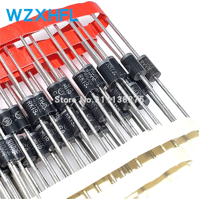 20pcs MUR120 MUR160 MUR220 MUR240 MUR260 MUR360 MUR415 MUR420 MUR440 MUR460 MUR480 MUR1100 MUR2100 MUR4100E Fast recovery diode