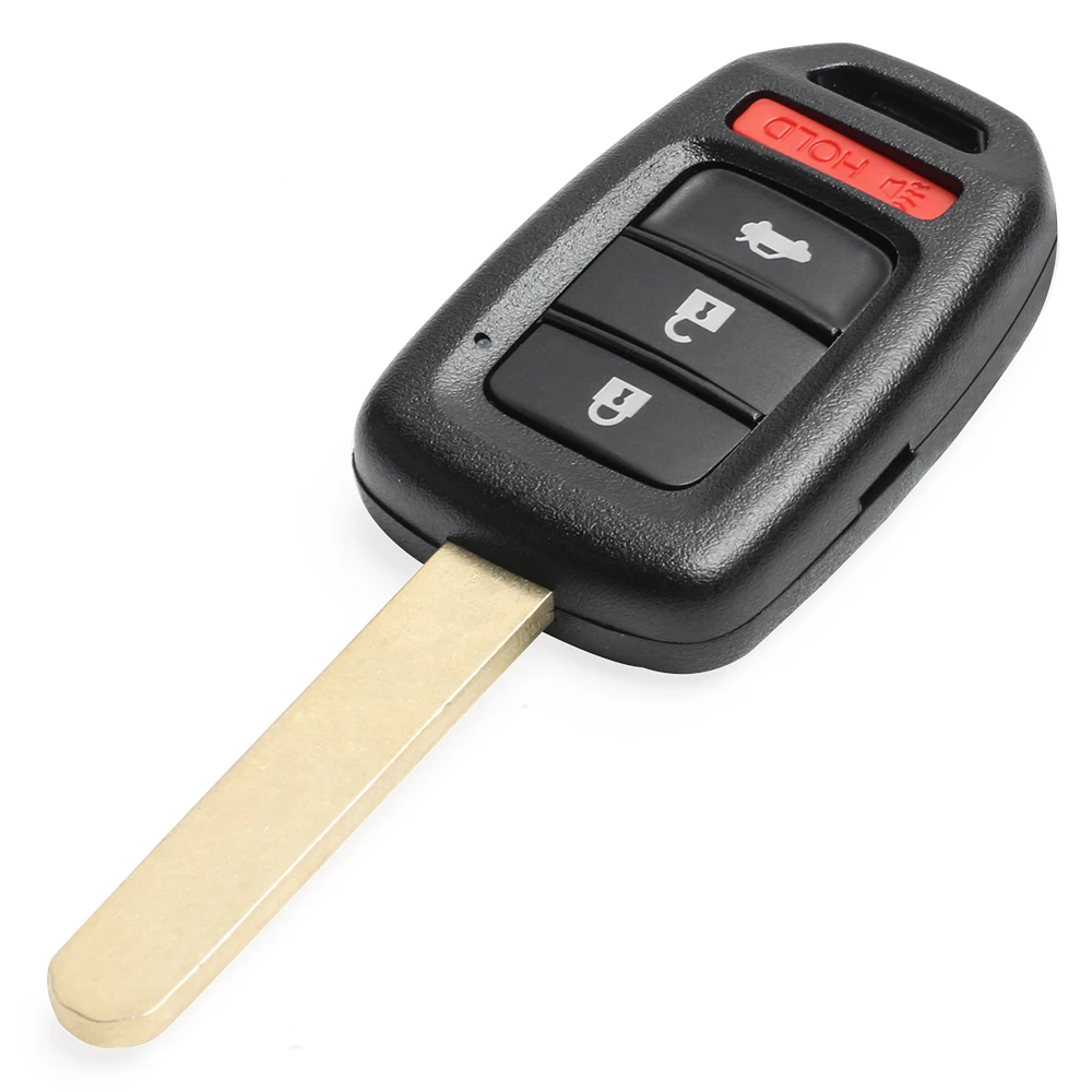 KEYECU Original OEM Remote Head Key FOB 433MHz for H*ONDA A*CCORD 2016-2017 C*IVIC 2016-2019 MLBHLIK6-1TA 35118-T2A-A60